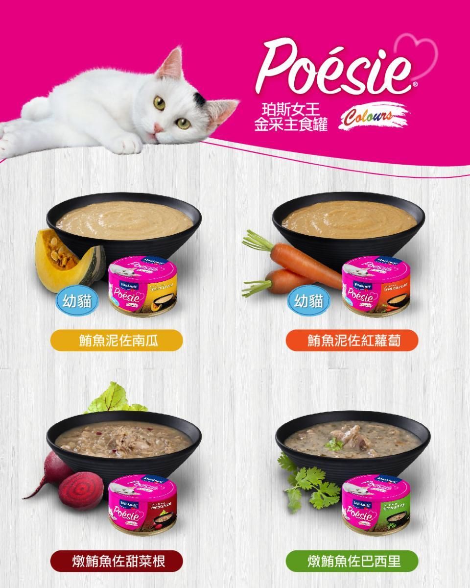 健康主食貓罐頭 / 貓糧 食開濃味罐罐貓貓需要訓練