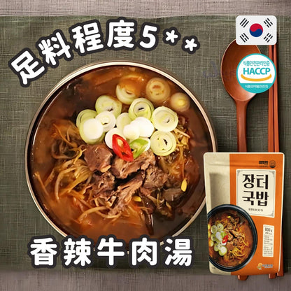 韓國香辣牛肉湯600g