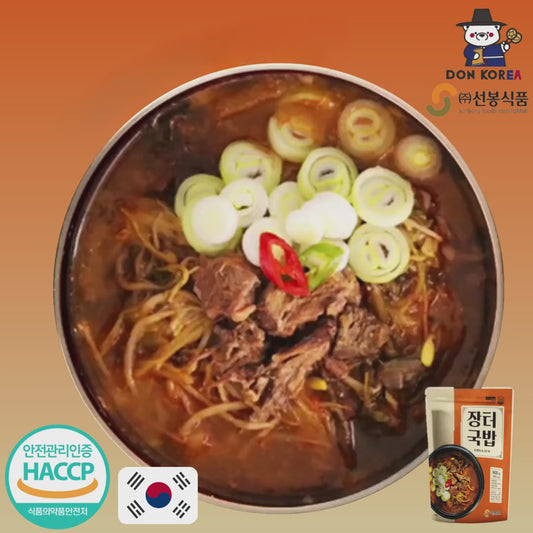 單包 宣奉食品 - 韓國香辣牛肉湯 600g